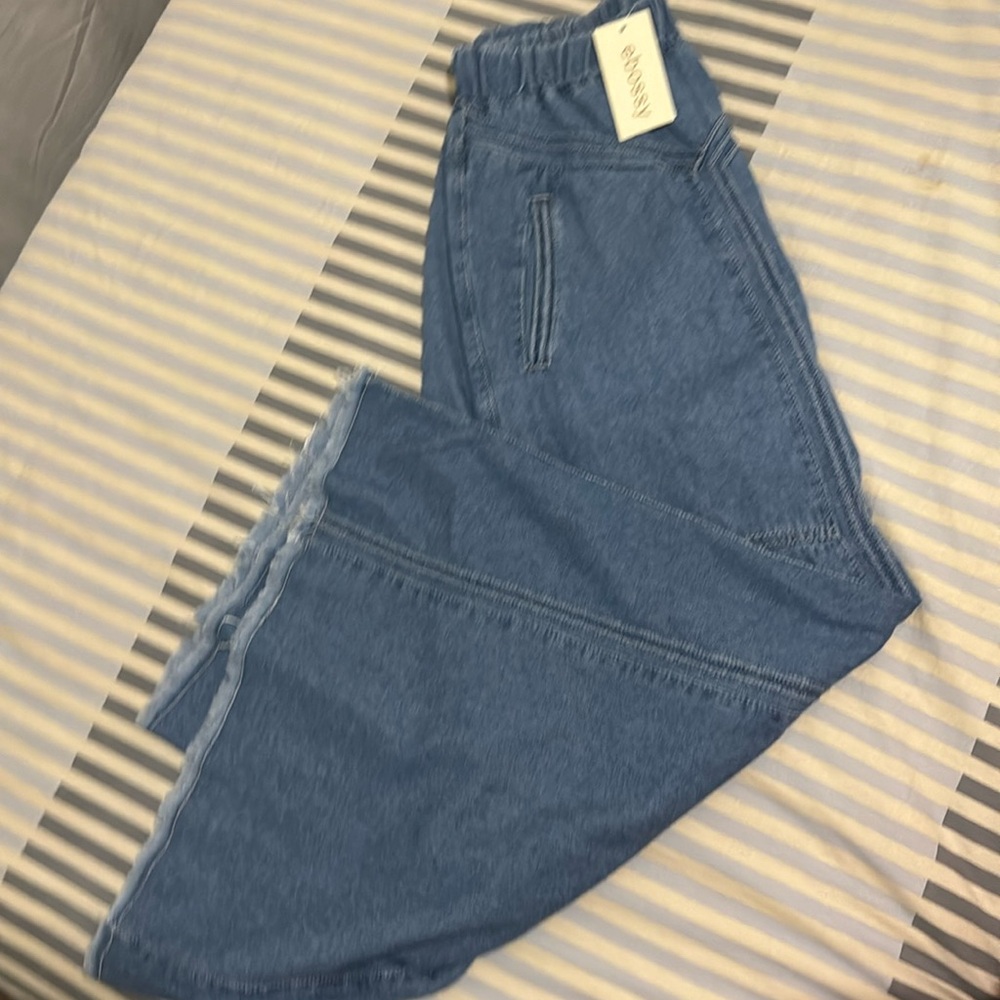 Vintage Ebossy Detailed Denim Jean Maxi Skirt With Pockets
